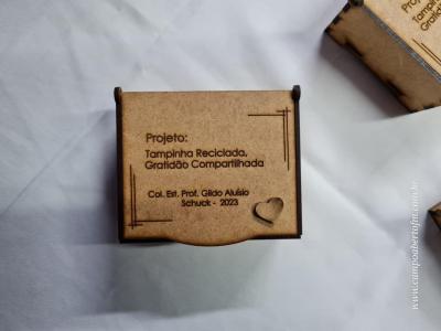 Projeto Tampinha reciclada gratidÃ£o compartilhada toma proporÃ§Ãµes jamais imaginadas pelos seus idealizadores