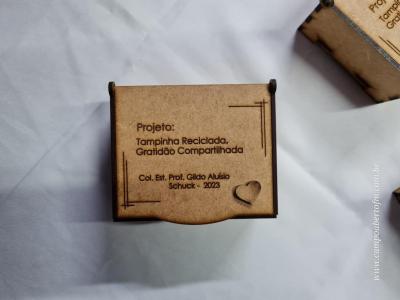 Projeto Tampinha reciclada gratidÃ£o compartilhada toma proporÃ§Ãµes jamais imaginadas pelos seus idealizadores