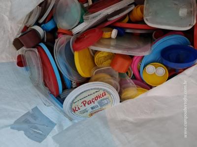 Projeto Tampinha reciclada gratidÃ£o compartilhada toma proporÃ§Ãµes jamais imaginadas pelos seus idealizadores