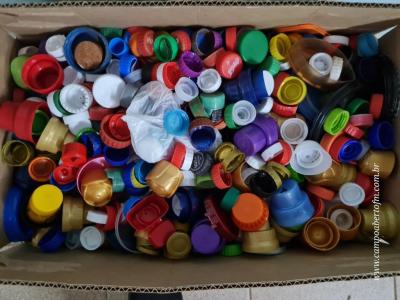 Projeto Tampinha reciclada gratidÃ£o compartilhada toma proporÃ§Ãµes jamais imaginadas pelos seus idealizadores