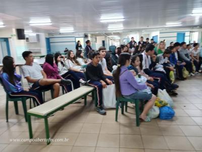 Projeto Tampinha reciclada gratidÃ£o compartilhada toma proporÃ§Ãµes jamais imaginadas pelos seus idealizadores