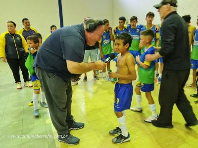 ConheÃ§a os CampeÃµes da Copa Garotinho de Futsal Categorias de Base