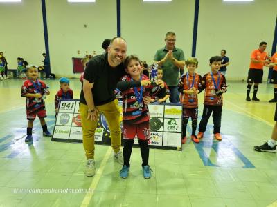 ConheÃ§a os CampeÃµes da Copa Garotinho de Futsal Categorias de Base