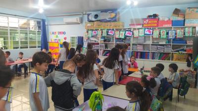 LS: Escola Aluísio Maier realizou exposição dos brinquedos confeccionados com sucatas