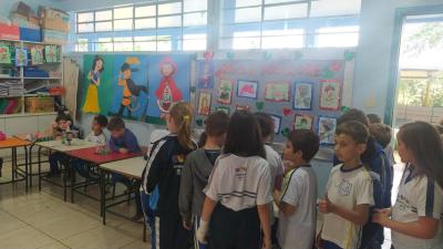 LS: Escola AluÃ­sio Maier realizou exposiÃ§Ã£o dos brinquedos confeccionados com sucatas
