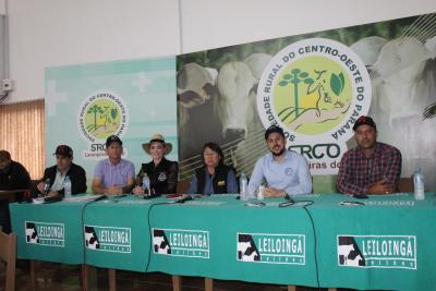 LeilÃµes da Sociedade Rural de Laranjeiras do Sul comercializam mais de 900 animais 
