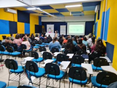 Secretaria de saÃºde de Laranjeiras Do Sul realizou o Encontro Para Gestantes dentro do Projeto Elos de Afeto