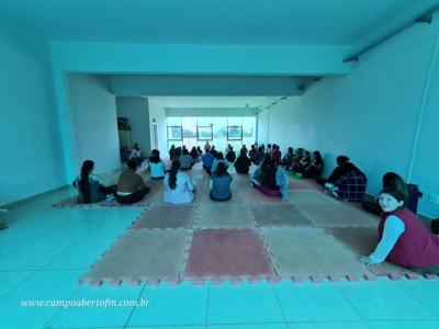 Secretaria de saÃºde de Laranjeiras Do Sul realizou o Encontro Para Gestantes dentro do Projeto Elos de Afeto