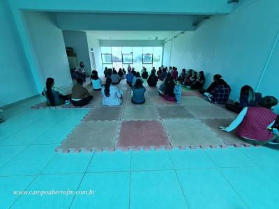 Secretaria de saÃºde de Laranjeiras Do Sul realizou o Encontro Para Gestantes dentro do Projeto Elos de Afeto