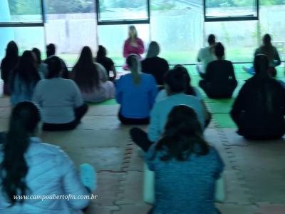 Secretaria de saÃºde de Laranjeiras Do Sul realizou o Encontro Para Gestantes dentro do Projeto Elos de Afeto