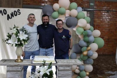 COPAE apresentou o balanÃ§o financeiro da Festa de SantÂ´ana para as lideranÃ§as religiosas em jantar no PavilhÃ£o da Matriz
