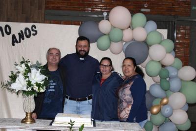 COPAE apresentou o balanÃ§o financeiro da Festa de SantÂ´ana para as lideranÃ§as religiosas em jantar no PavilhÃ£o da Matriz