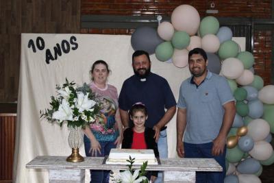 COPAE apresentou o balanÃ§o financeiro da Festa de SantÂ´ana para as lideranÃ§as religiosas em jantar no PavilhÃ£o da Matriz