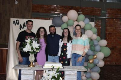 COPAE apresentou o balanÃ§o financeiro da Festa de SantÂ´ana para as lideranÃ§as religiosas em jantar no PavilhÃ£o da Matriz