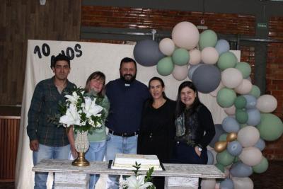 COPAE apresentou o balanÃ§o financeiro da Festa de SantÂ´ana para as lideranÃ§as religiosas em jantar no PavilhÃ£o da Matriz