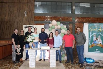 COPAE apresentou o balanÃ§o financeiro da Festa de SantÂ´ana para as lideranÃ§as religiosas em jantar no PavilhÃ£o da Matriz