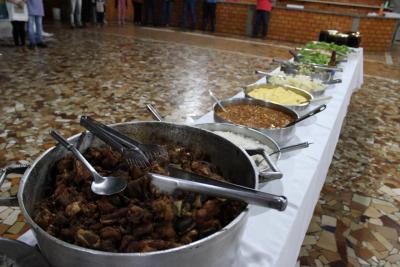 COPAE apresentou o balanÃ§o financeiro da Festa de SantÂ´ana para as lideranÃ§as religiosas em jantar no PavilhÃ£o da Matriz