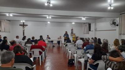 COPAE apresentou o balanÃ§o financeiro da Festa de SantÂ´ana para as lideranÃ§as religiosas em jantar no PavilhÃ£o da Matriz