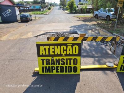 OperaÃ§Ã£o Tapa-Buracos estÃ¡ a todo vapor contemplando ruas do anel central e bairros de Laranjeiras do Sul