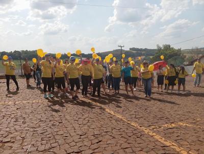 Porto Barreiro realizou a Caminhada OrientaÃ§Ã£o Setembro Amarelo