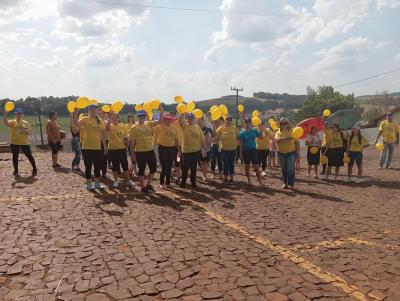 Porto Barreiro realizou a Caminhada OrientaÃ§Ã£o Setembro Amarelo