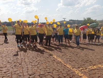 Porto Barreiro realizou a Caminhada OrientaÃ§Ã£o Setembro Amarelo