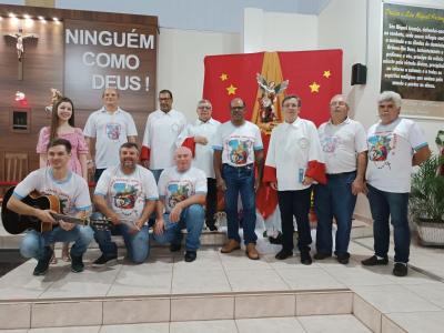 Bairro SÃ£o Miguel de Laranjeiras do Sul celebrou o padroeiro com centenas de fiÃ©is