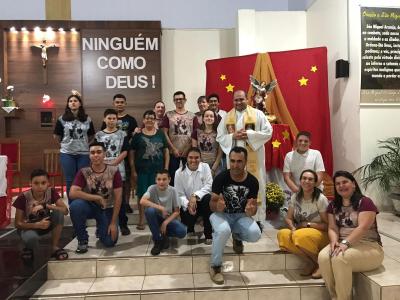 Bairro SÃ£o Miguel de Laranjeiras do Sul celebrou o padroeiro com centenas de fiÃ©is