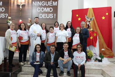 Bairro SÃ£o Miguel de Laranjeiras do Sul celebrou o padroeiro com centenas de fiÃ©is