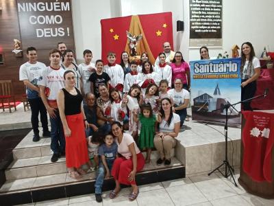 Bairro SÃ£o Miguel de Laranjeiras do Sul celebrou o padroeiro com centenas de fiÃ©is
