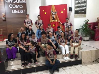 Bairro SÃ£o Miguel de Laranjeiras do Sul celebrou o padroeiro com centenas de fiÃ©is