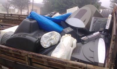 ACA promove Coleta de Lixo EletroeletrÃ´nico em Laranjeiras do Sul