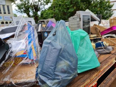 Hoje Ã© o Dia "Dâ€ de Descarte de Lixo EletroeletrÃ´nico promovido pela AssociaÃ§Ã£o Casa Da Amizade