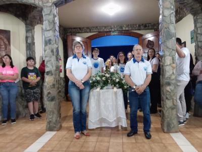 2Âº dia da Novena de Nossa Senhora Aparecida em Laranjeiras do Sul teve benÃ§Ã£o para as crianÃ§as