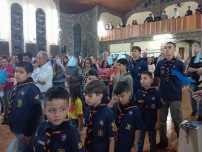 3ÂºDia da Novena de Nossa Senhora Aparecida em Laranjeiras do Sul foi marcada pela emoÃ§Ã£o