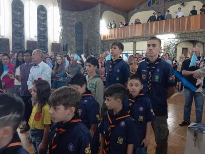 3ÂºDia da Novena de Nossa Senhora Aparecida em Laranjeiras do Sul foi marcada pela emoÃ§Ã£o