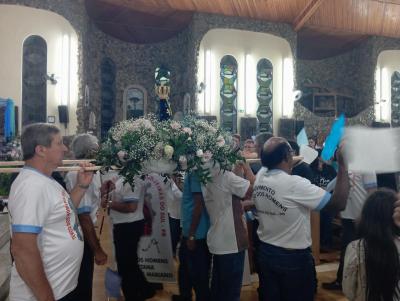 3ÂºDia da Novena de Nossa Senhora Aparecida em Laranjeiras do Sul foi marcada pela emoÃ§Ã£o