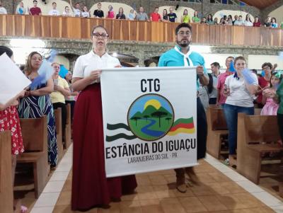 Bispo Dom Amilton presidiu o 4Âº dia da Novena de Nossa Senhora Aparecida em Laranjeiras do Sul