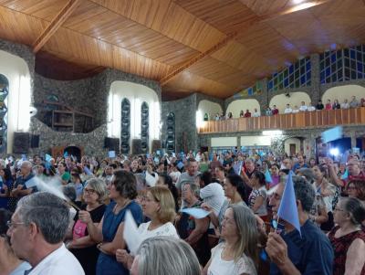 Bispo Dom Amilton presidiu o 4Âº dia da Novena de Nossa Senhora Aparecida em Laranjeiras do Sul
