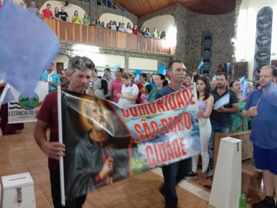 Bispo Dom Amilton presidiu o 4Âº dia da Novena de Nossa Senhora Aparecida em Laranjeiras do Sul