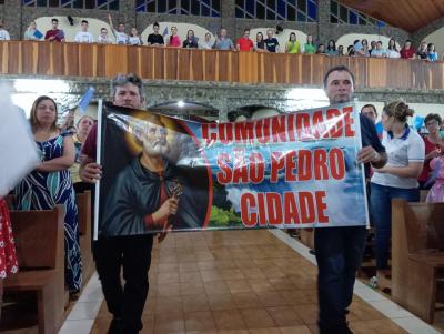 Bispo Dom Amilton presidiu o 4Âº dia da Novena de Nossa Senhora Aparecida em Laranjeiras do Sul