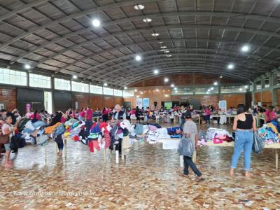 Bazar do Instituto SÃ£o JosÃ© em prol a UTI jÃ¡ comeÃ§ou