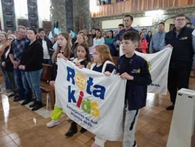Novena de Aparecida em Laranjeiras do Sul teve benÃ§Ã£o para as Gestantes 