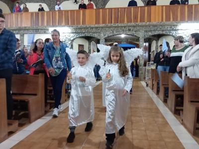 Novena de Aparecida em Laranjeiras do Sul teve benÃ§Ã£o para as Gestantes 