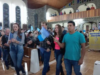 Novena de Aparecida em Laranjeiras do Sul teve benÃ§Ã£o para as Gestantes 