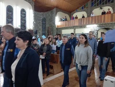 Novena de Aparecida em Laranjeiras do Sul teve benÃ§Ã£o para as Gestantes 
