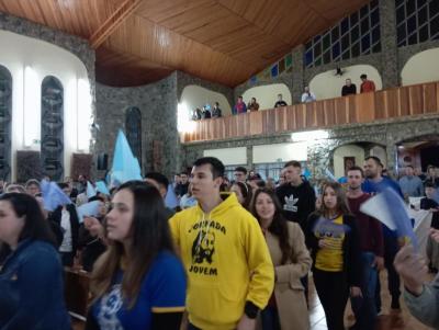 Novena de Aparecida em Laranjeiras do Sul teve benÃ§Ã£o para as Gestantes 