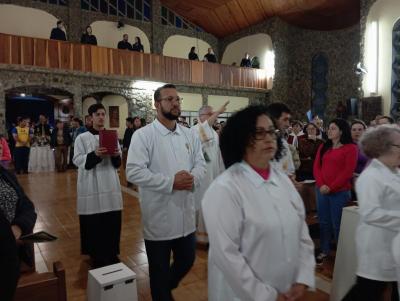 Novena de Aparecida em Laranjeiras do Sul teve benÃ§Ã£o para as Gestantes 