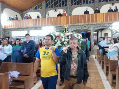 Novena de Aparecida em Laranjeiras do Sul teve benÃ§Ã£o para as Gestantes 
