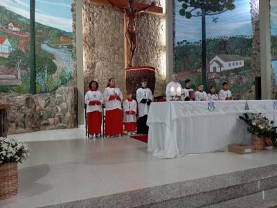 Novena de Aparecida em Laranjeiras do Sul teve benÃ§Ã£o para as Gestantes 